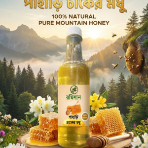 Hill flower hony 1kg পাহাড়ি মধু – ১০০% খাঁটি ১কেজি প্রাকৃতিক মধু